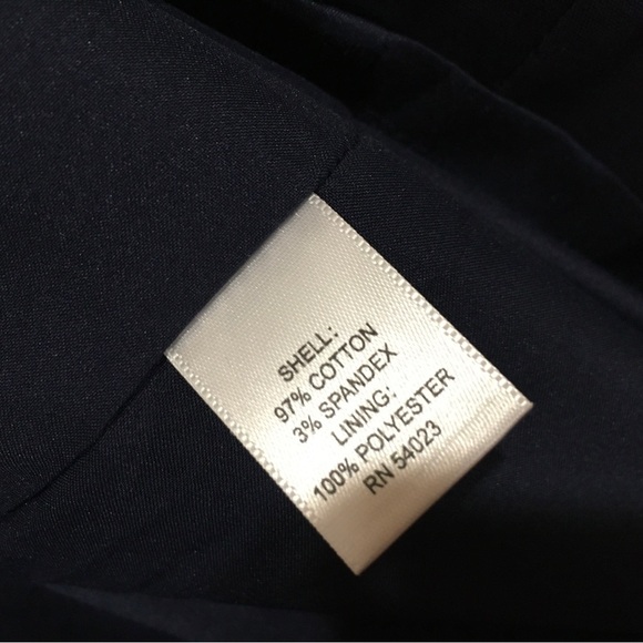 Banana Republic Sheath Dress Sleeveless Blue Navy Womens Petite 8P Workwear New - Picture 3 of 7